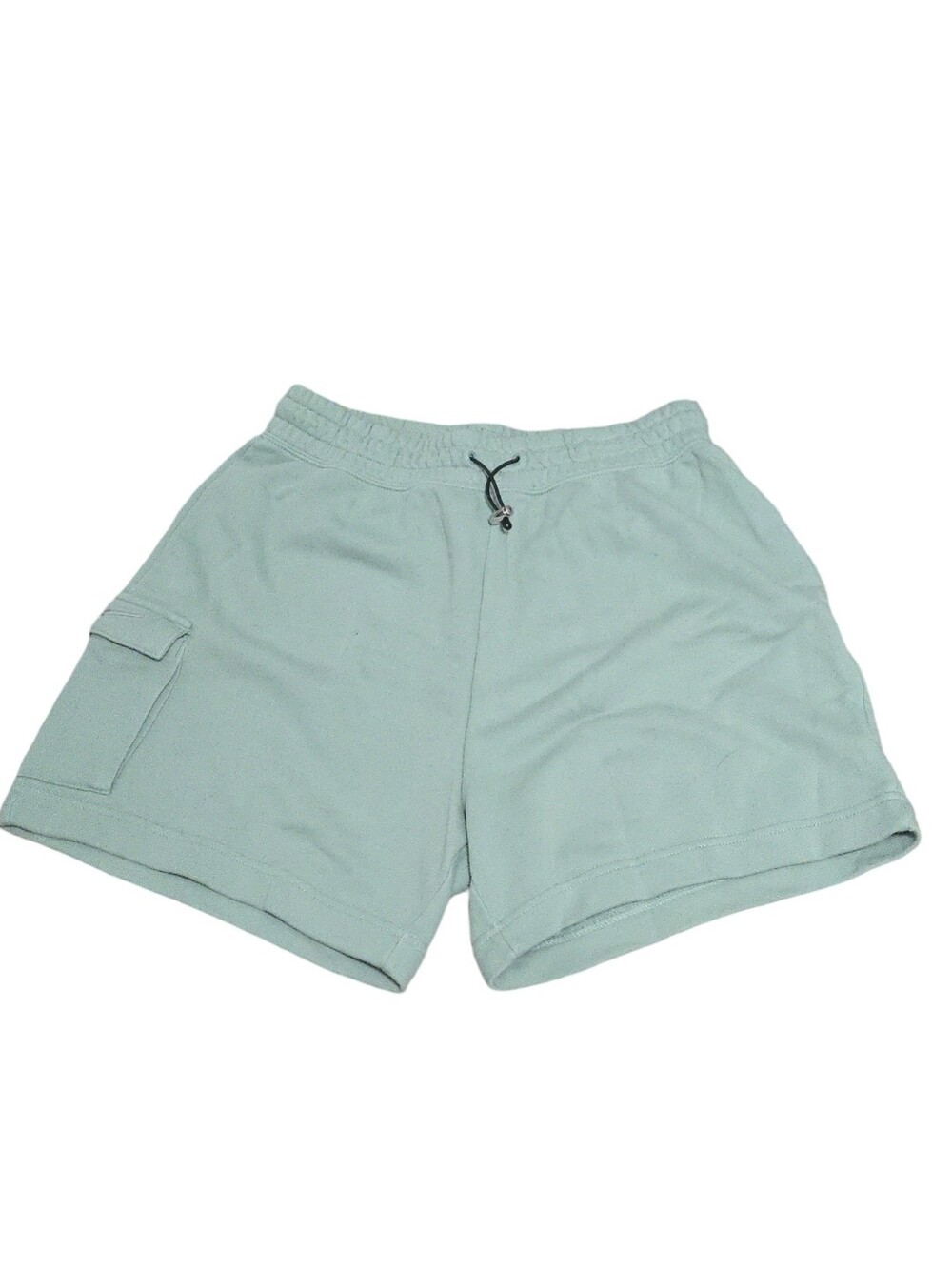 Nike Womens Light Sage Green Soft Cargo Casual Drawstring Shorts Medium